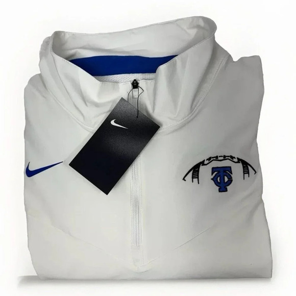 NWT Nike Football Coach Performance Sideline Shirt Trinity Christian Academy XL